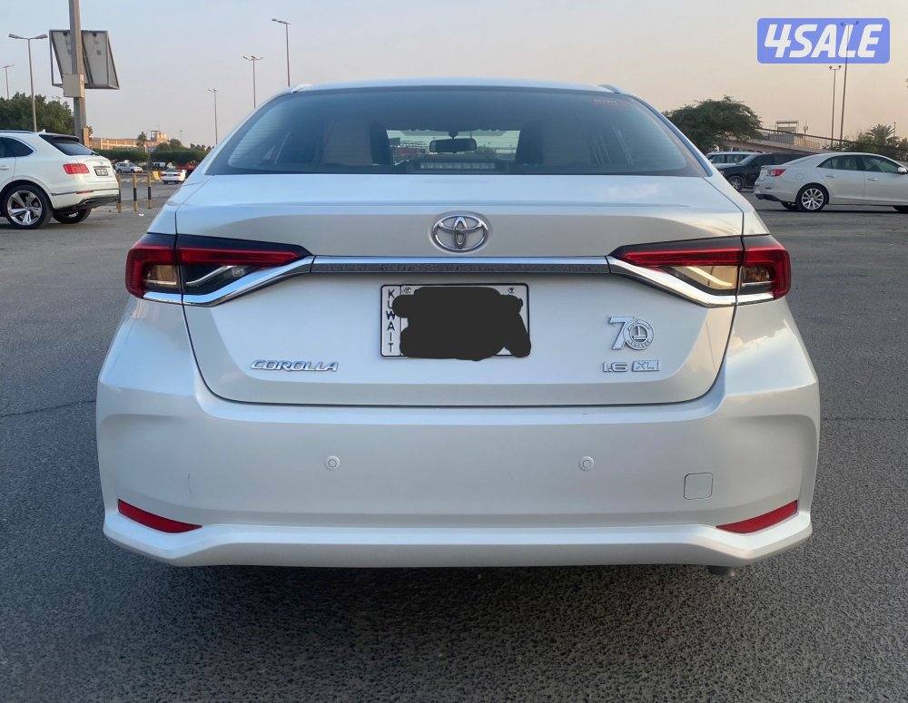 Toyota Corolla 2024 for sale , Pearl white color , good quality car.1