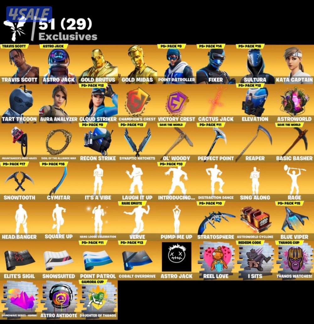 حساب فورت 😍4