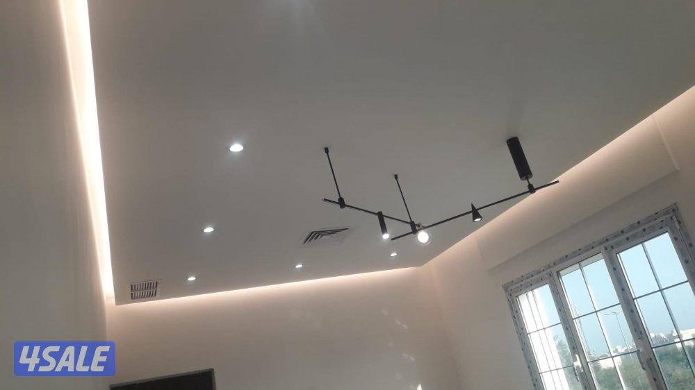 جبس بورر بارتيشن ديكور جبس باب خشب ما تكسير8