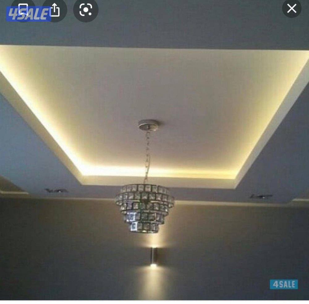 جبس بورر بارتيشن ديكور جبس باب خشب ما تكسير7