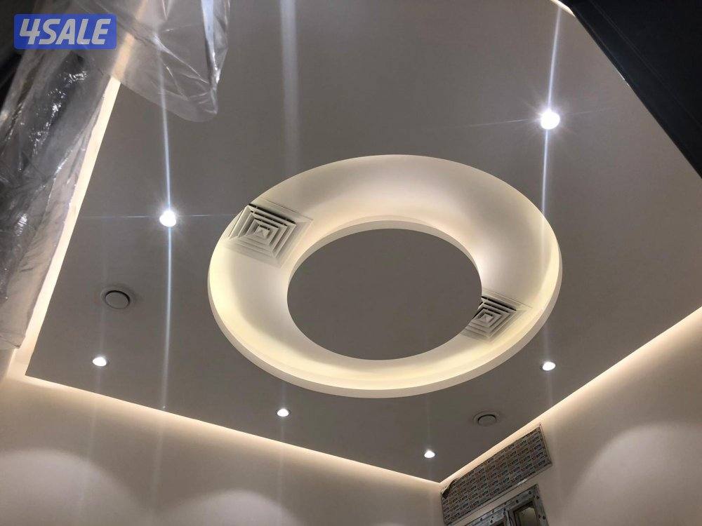 جبس بورر بارتيشن ديكور جبس باب خشب ما تكسير9