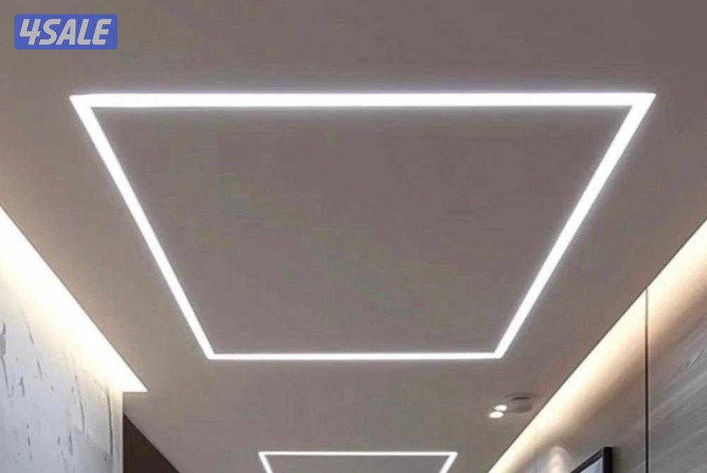 جبس بورر بارتيشن ديكور جبس باب خشب ما تكسير10