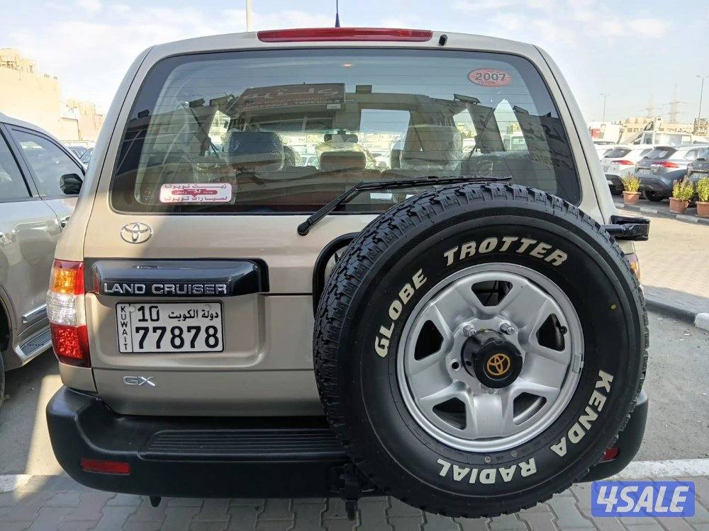 لاند كروز GX ٢٠٠٧ وارد السعوديه عداد ٣٥٠ ألف شرط الفحص قير مكينه شاصي2