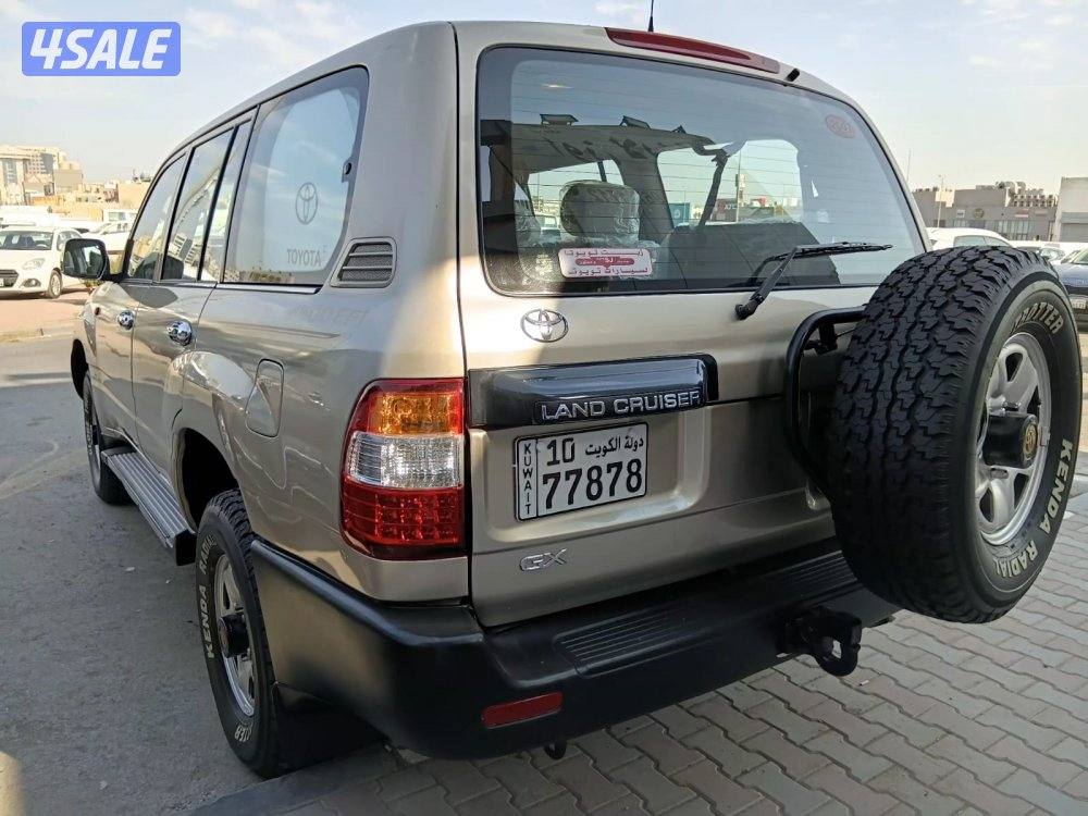 لاند كروز GX ٢٠٠٧ وارد السعوديه عداد ٣٥٠ ألف شرط الفحص قير مكينه شاصي5