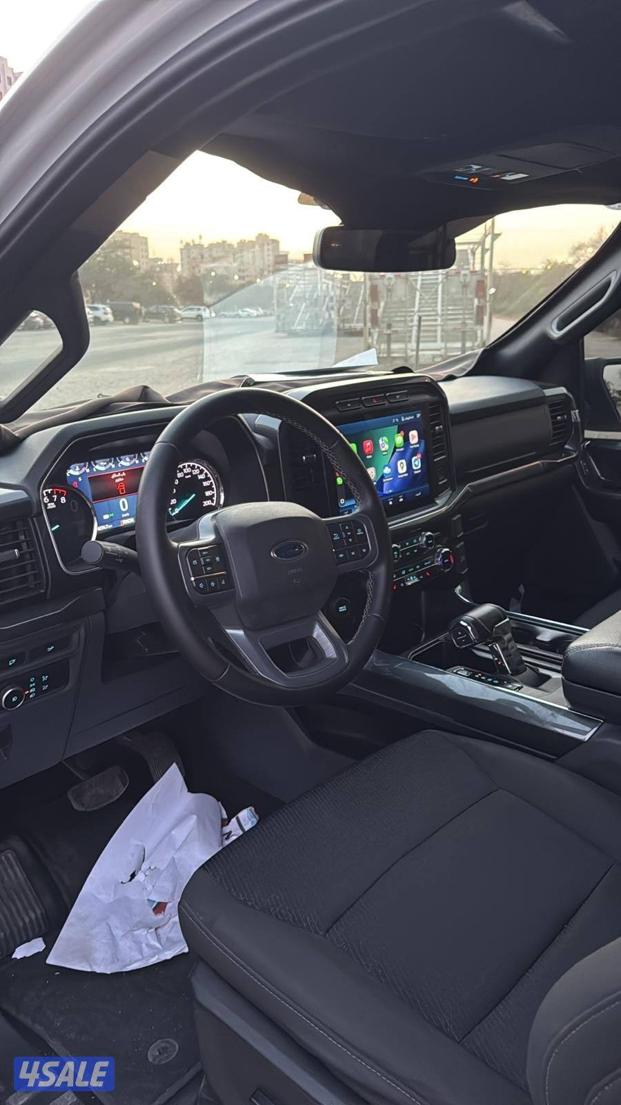 فورد F150 ٢٠٢٣ الغانم عداد ٧٥ ألف شرط الفحص صبغ وكاله غماره ونص4