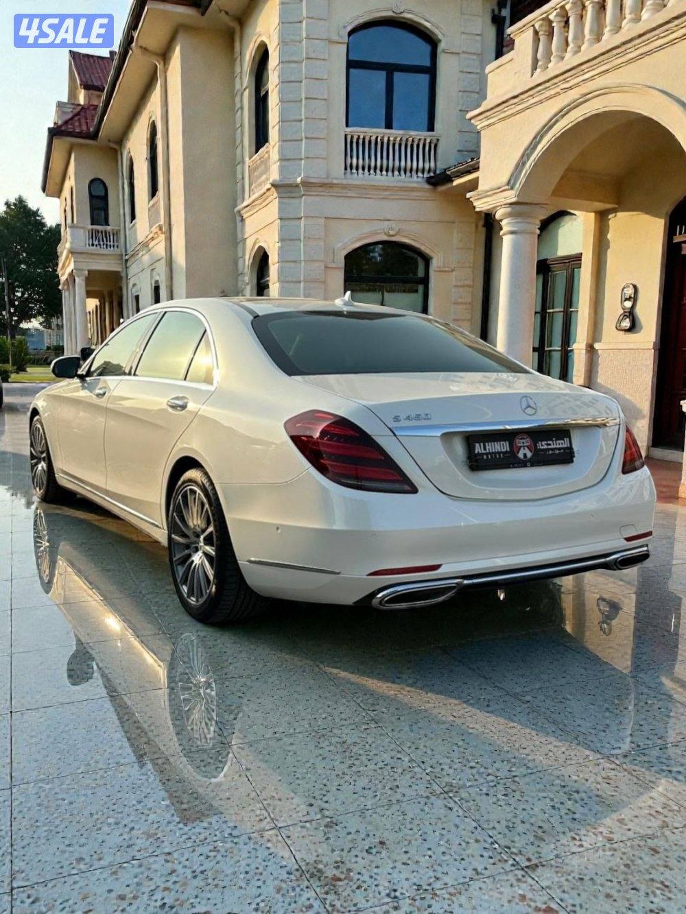 📍مرسيدس S450L - م2019 - عداد 41 الف - وارد الملا 📍5