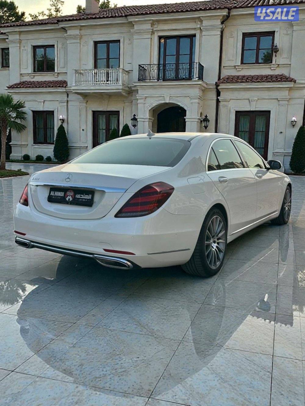 📍مرسيدس S450L - م2019 - عداد 41 الف - وارد الملا 📍7