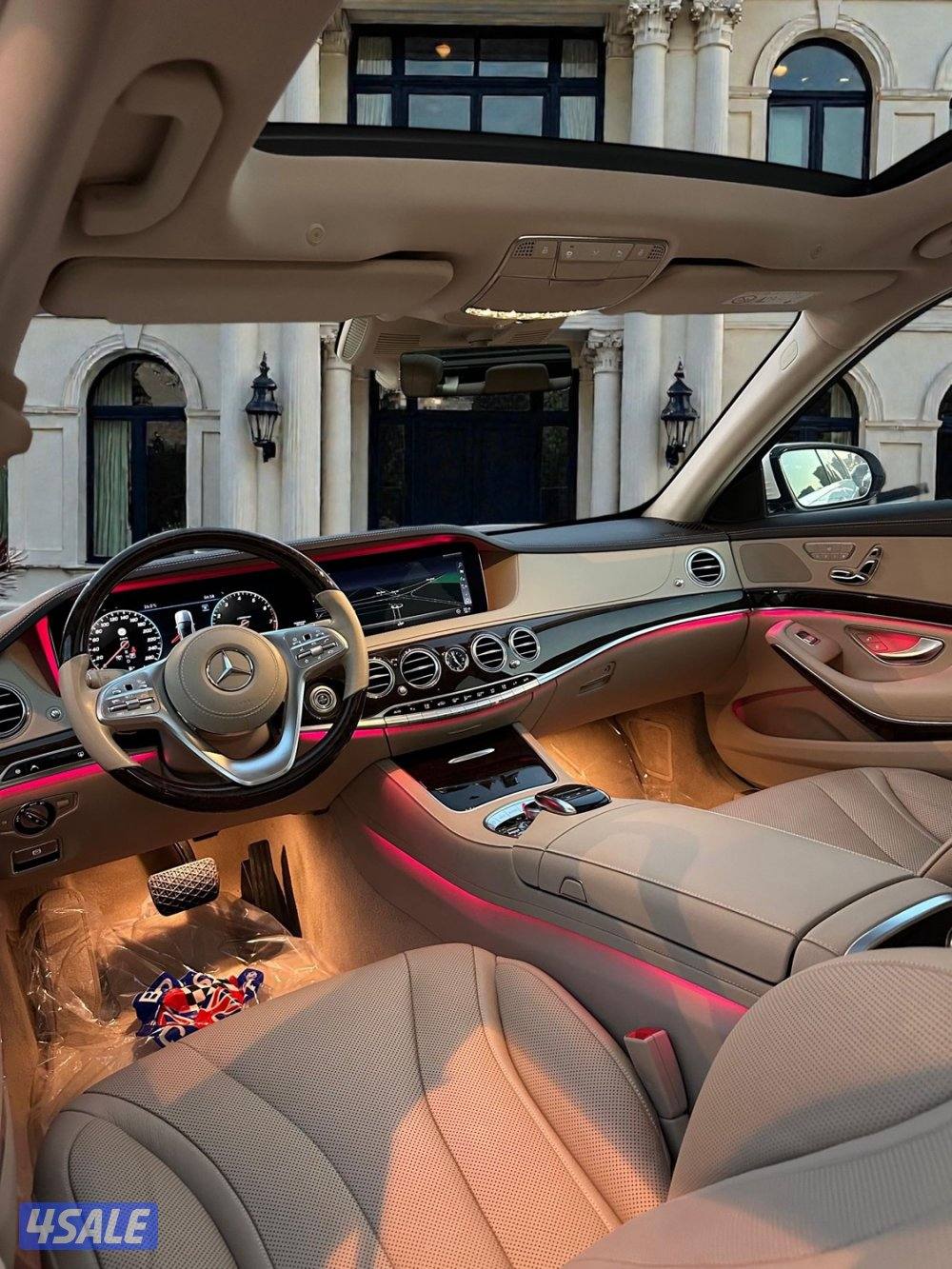 📍مرسيدس S450L - م2019 - عداد 41 الف - وارد الملا 📍9