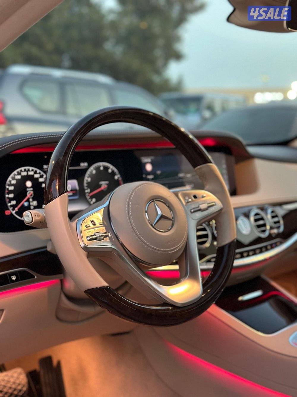 📍مرسيدس S450L - م2019 - عداد 41 الف - وارد الملا 📍10