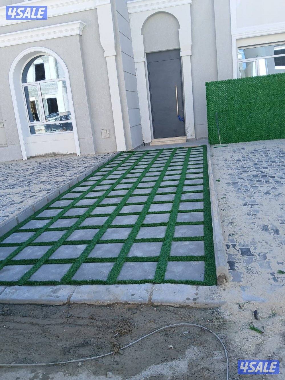 معلم بلاط متداخل وتنسيق حدائق7