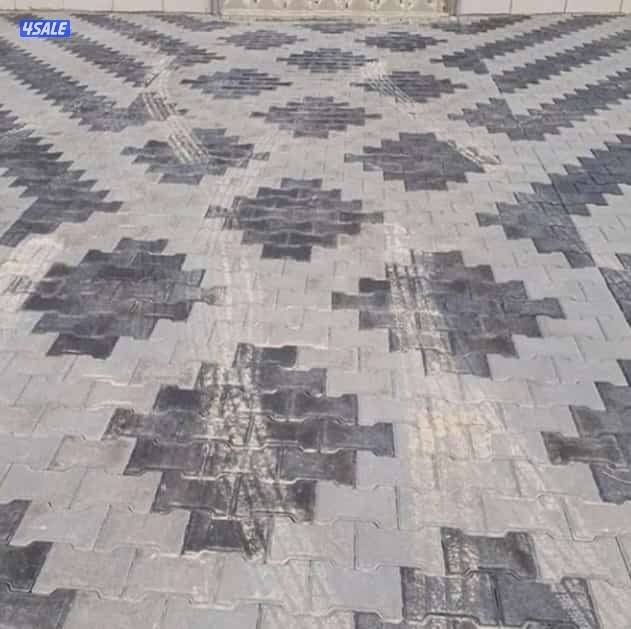 معلم بلاط متداخل وتنسيق حدائق10