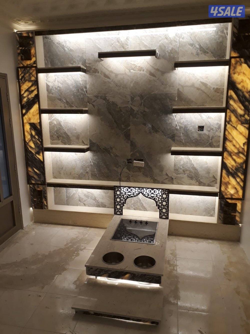 احدث انواع المغاسل والوچارات الرخام والخشب والبديل الحجري7