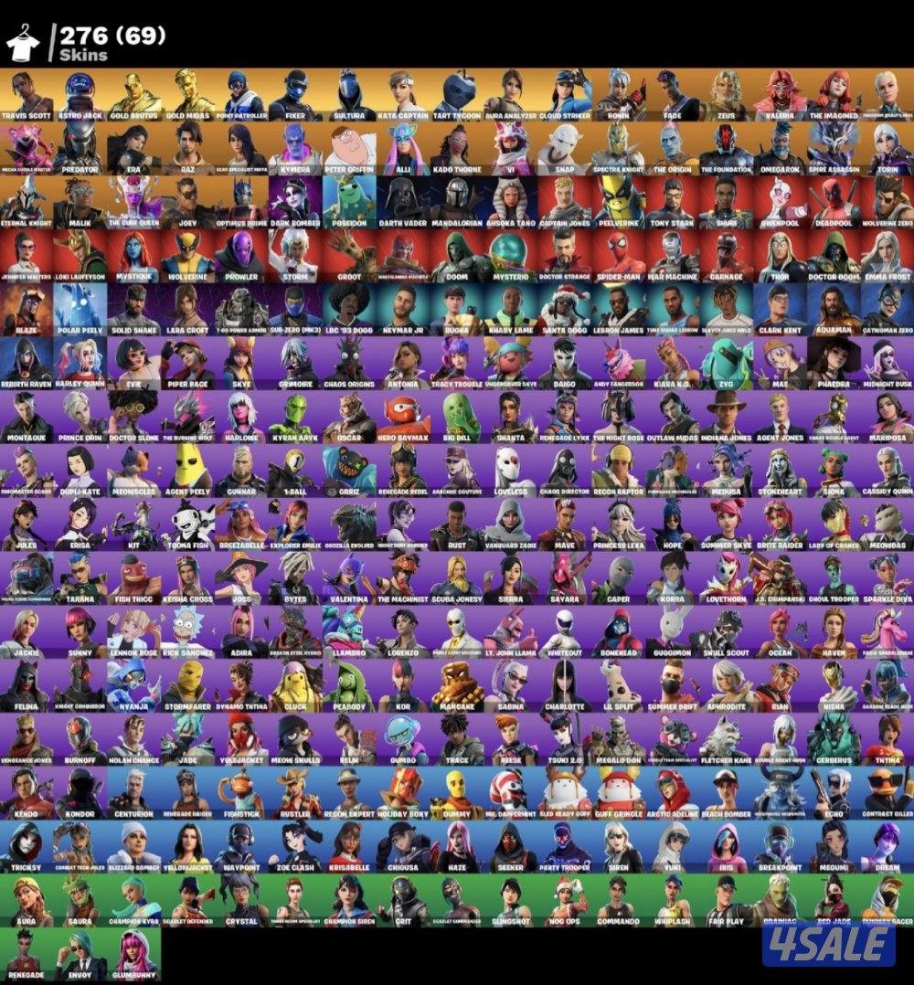 احساب فورت نايت فيه ترفس كوت و اجاكسترو0