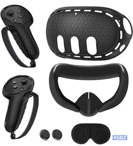 ميتا كويست ٣ الجديدة ٥١٢ جيجا كالجديد مع جميع اغراضها واكسسوارت إضافية1