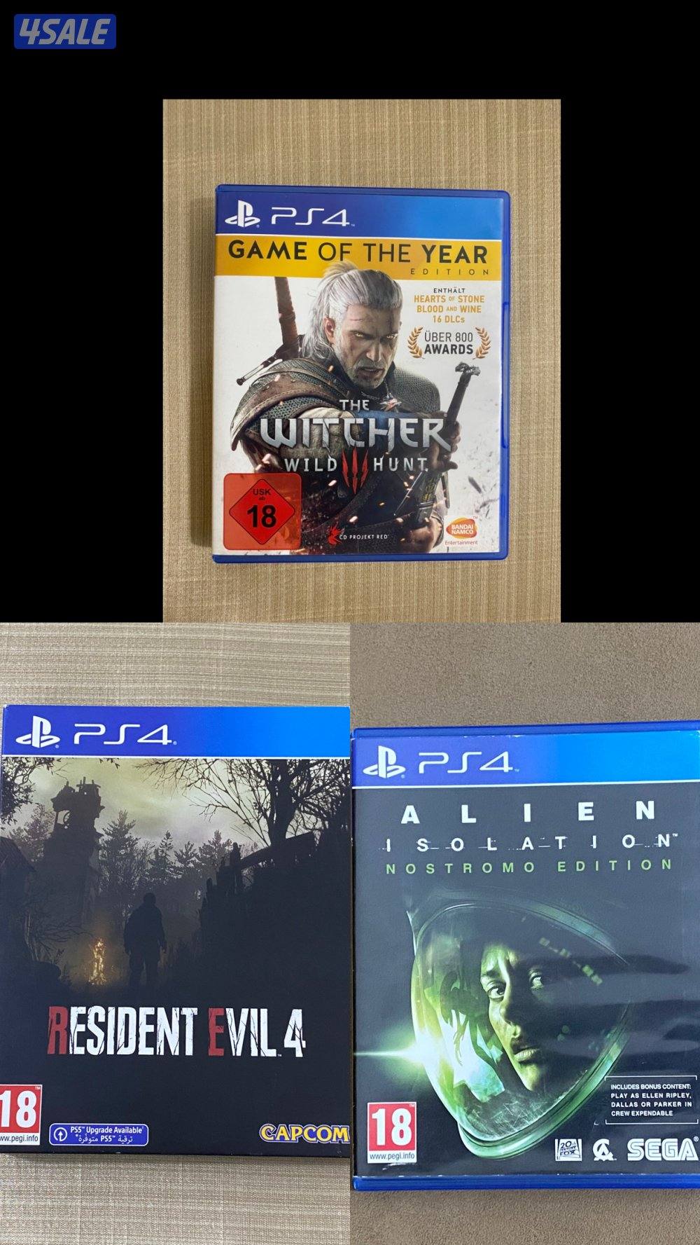 للبيع العاب سوني 4 مستعملة نظيفة كالجديد | Forsale ps4 games0