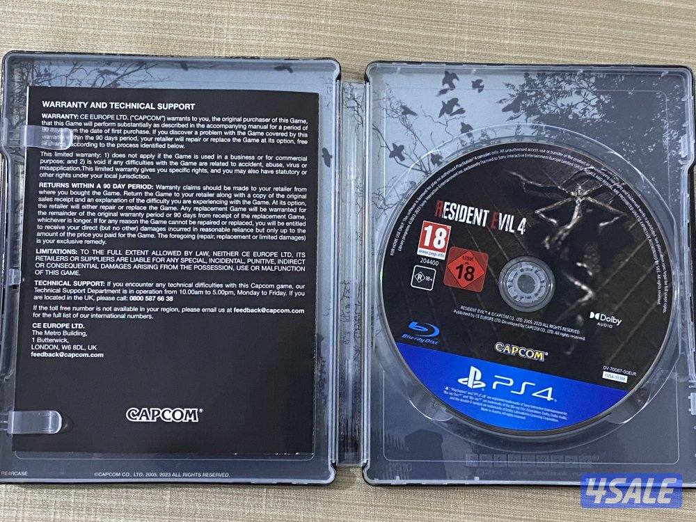 للبيع العاب سوني 4 مستعملة نظيفة كالجديد | Forsale ps4 games4