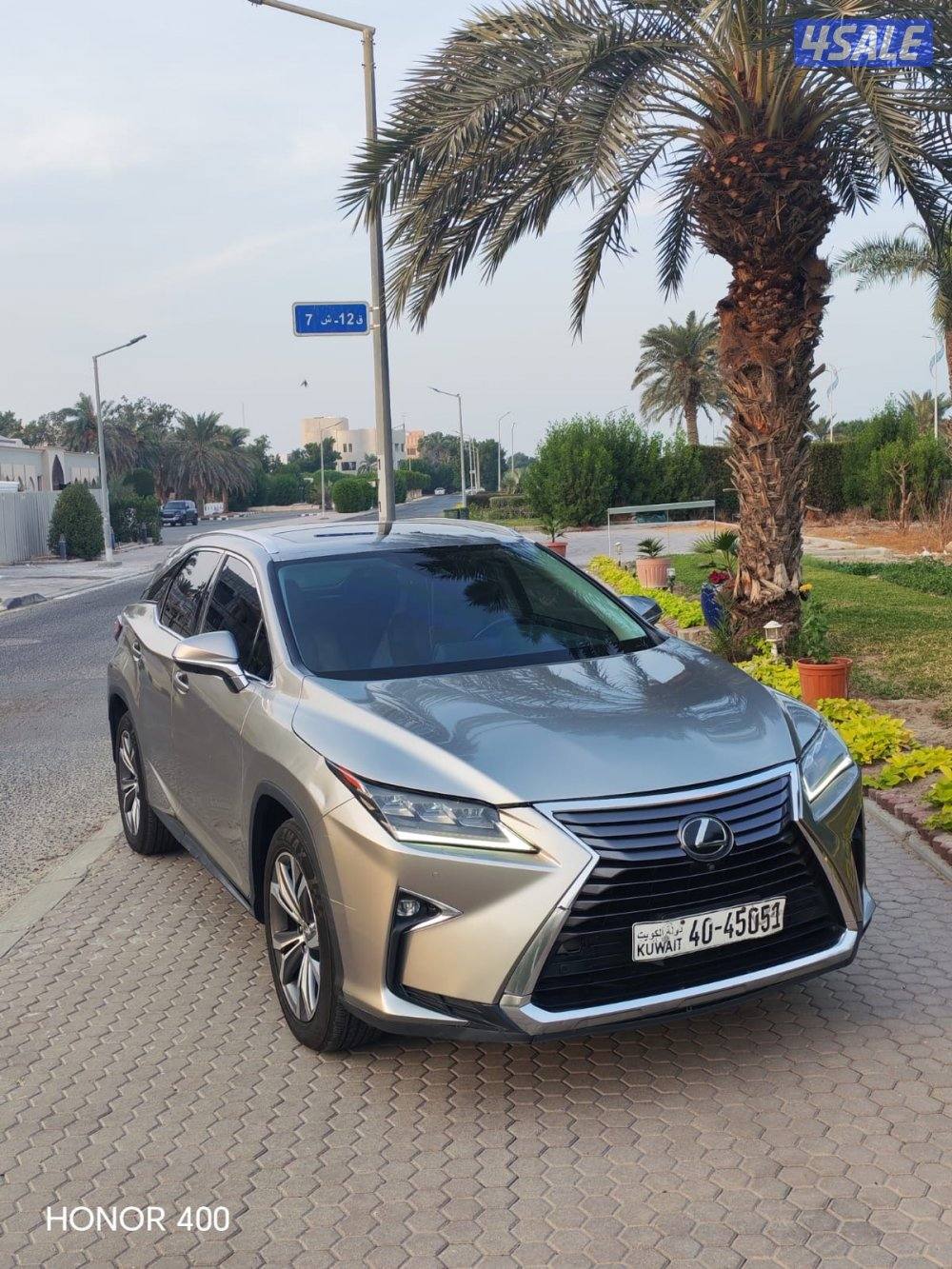 للبيع لكسز RX مديل 20172