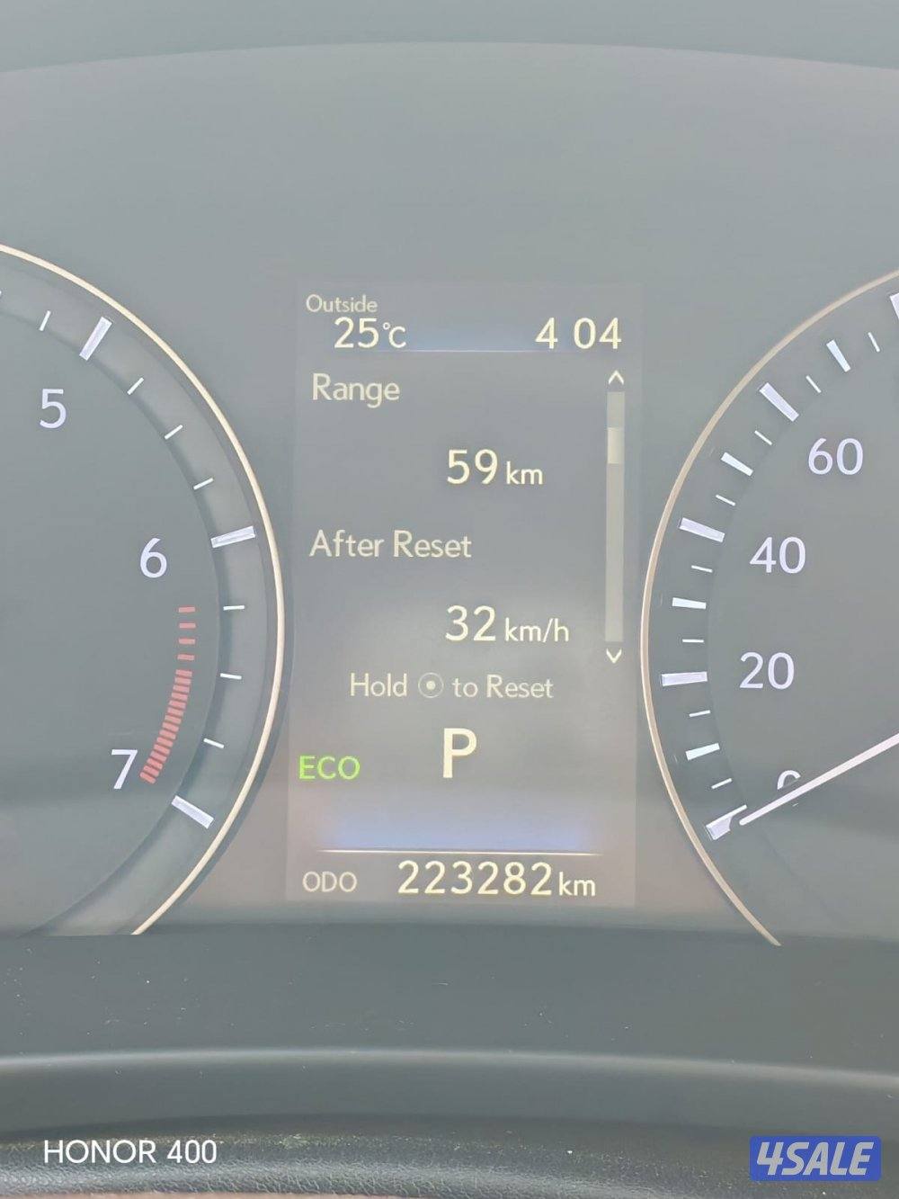 للبيع لكسز RX مديل 20173