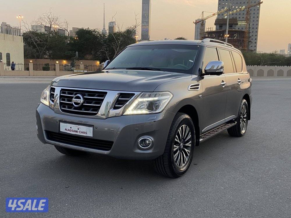 باترول بلاتنيوم سيتي موديل 2015 بحاله نادره جدا0