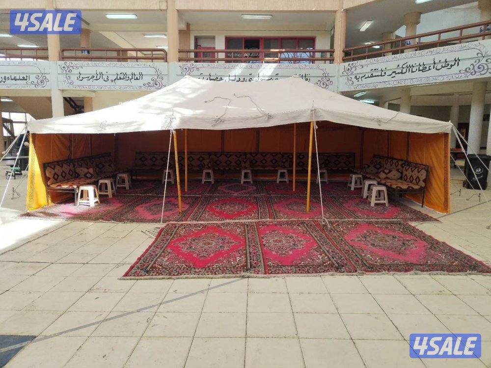 تاجير خيم عزاء وجميع انواع المناسب تاجير كرسي قهوجي قنفات تسكير وطاولا5