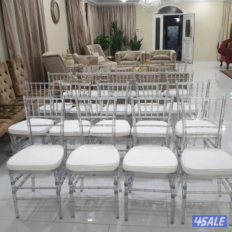 تاجير كرسي مخمل انواع الكراسي كوش افراح خدمات ضيافه حريمي ورجال عراه8