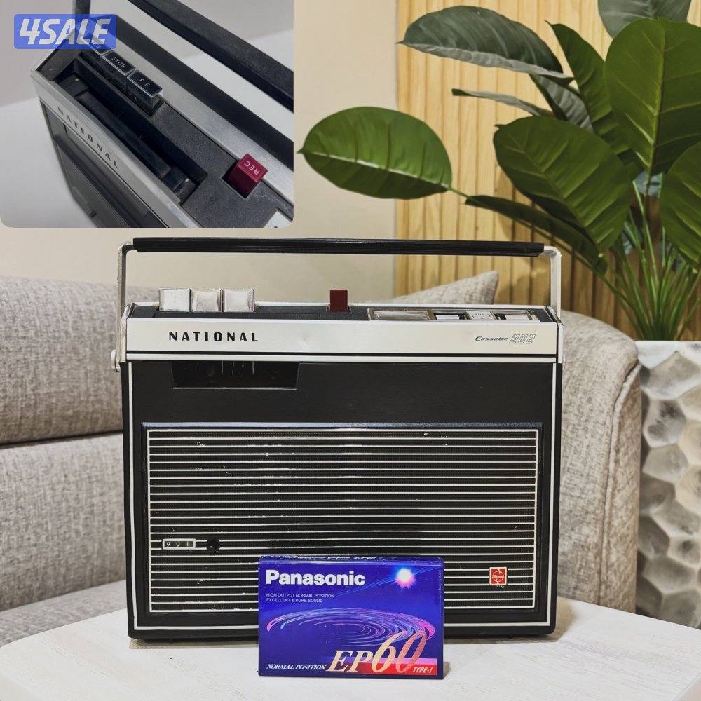 مسجل كاست انتيك سنة 1970 ناشونال4