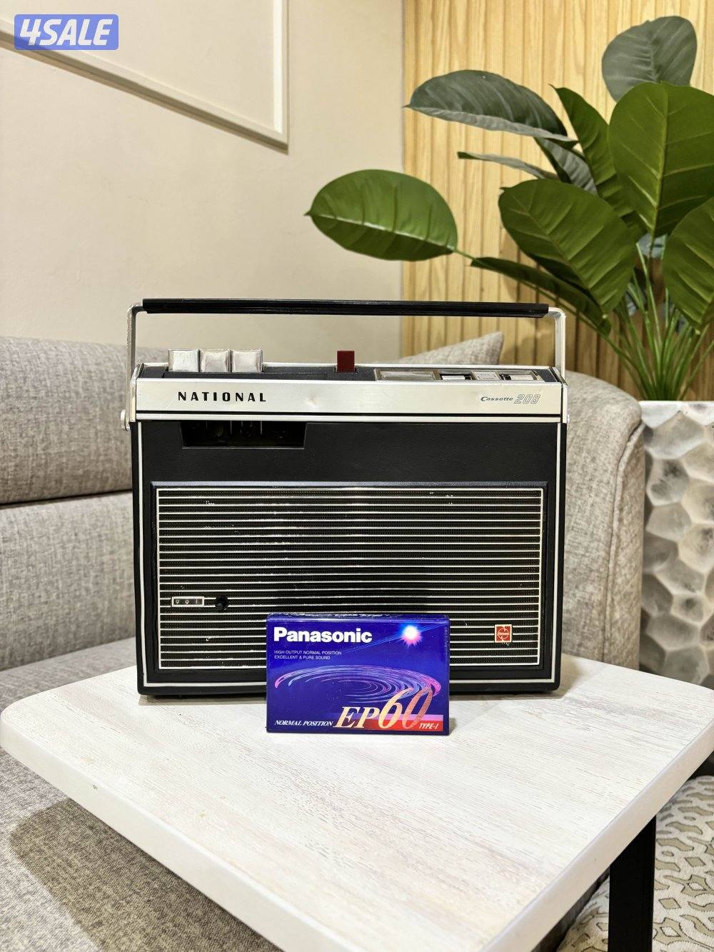 مسجل كاست انتيك سنة 1970 ناشونال5