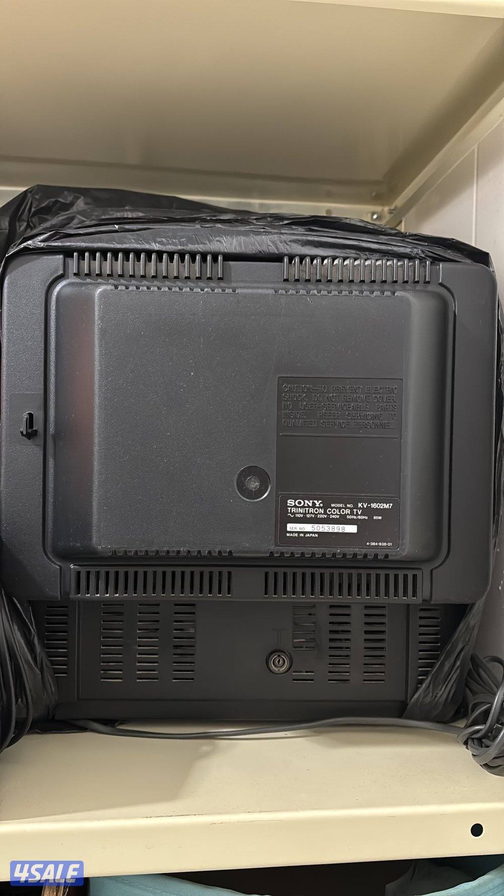 تلفزيون سوني ياباني 7أنظمة قديم سنة 19801