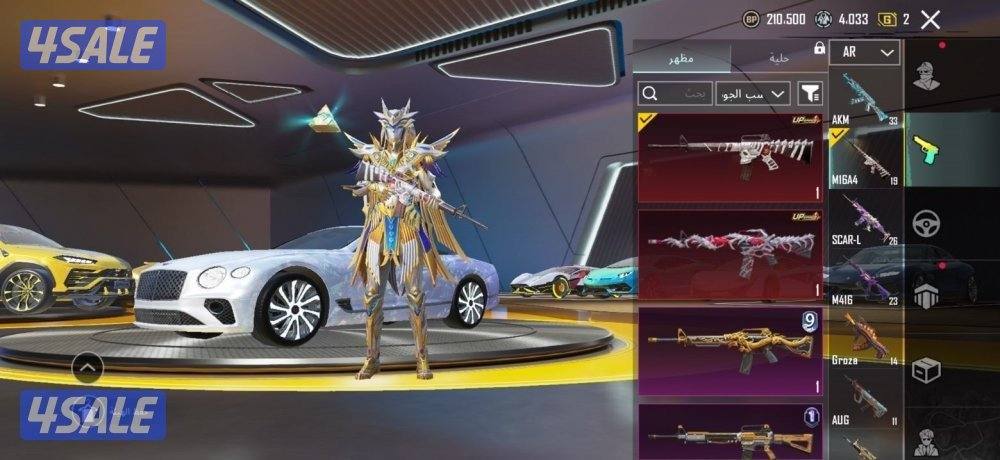 حساب ببجي للبيع3