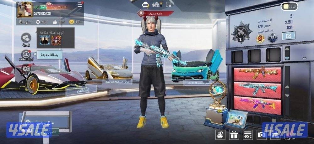 حساب ببجي للبيع2