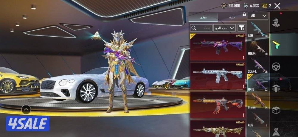 حساب ببجي للبيع7