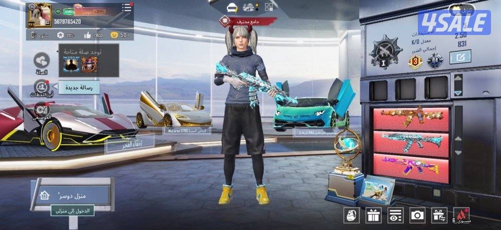 حساب ببجي للبيع10