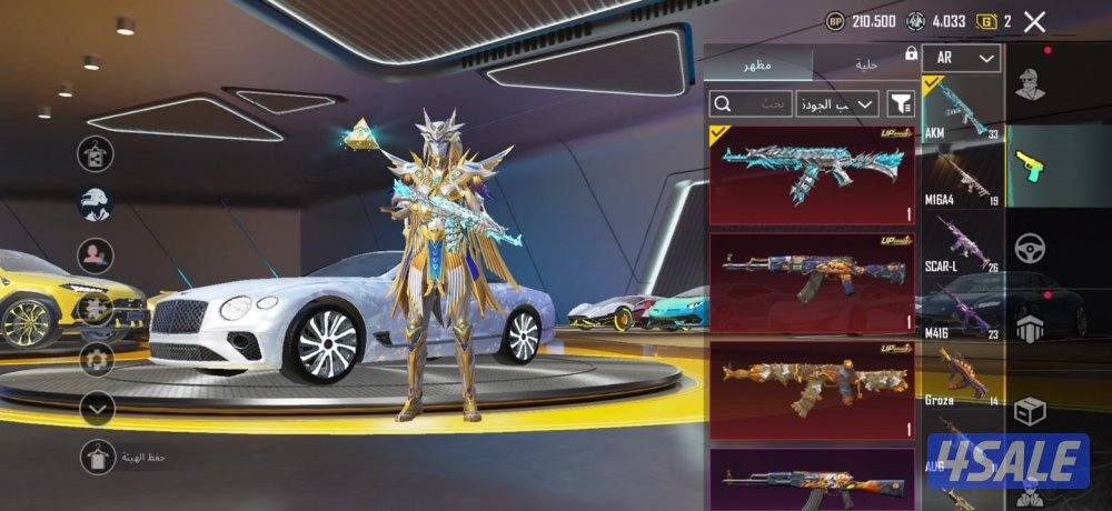 حساب ببجي للبيع13