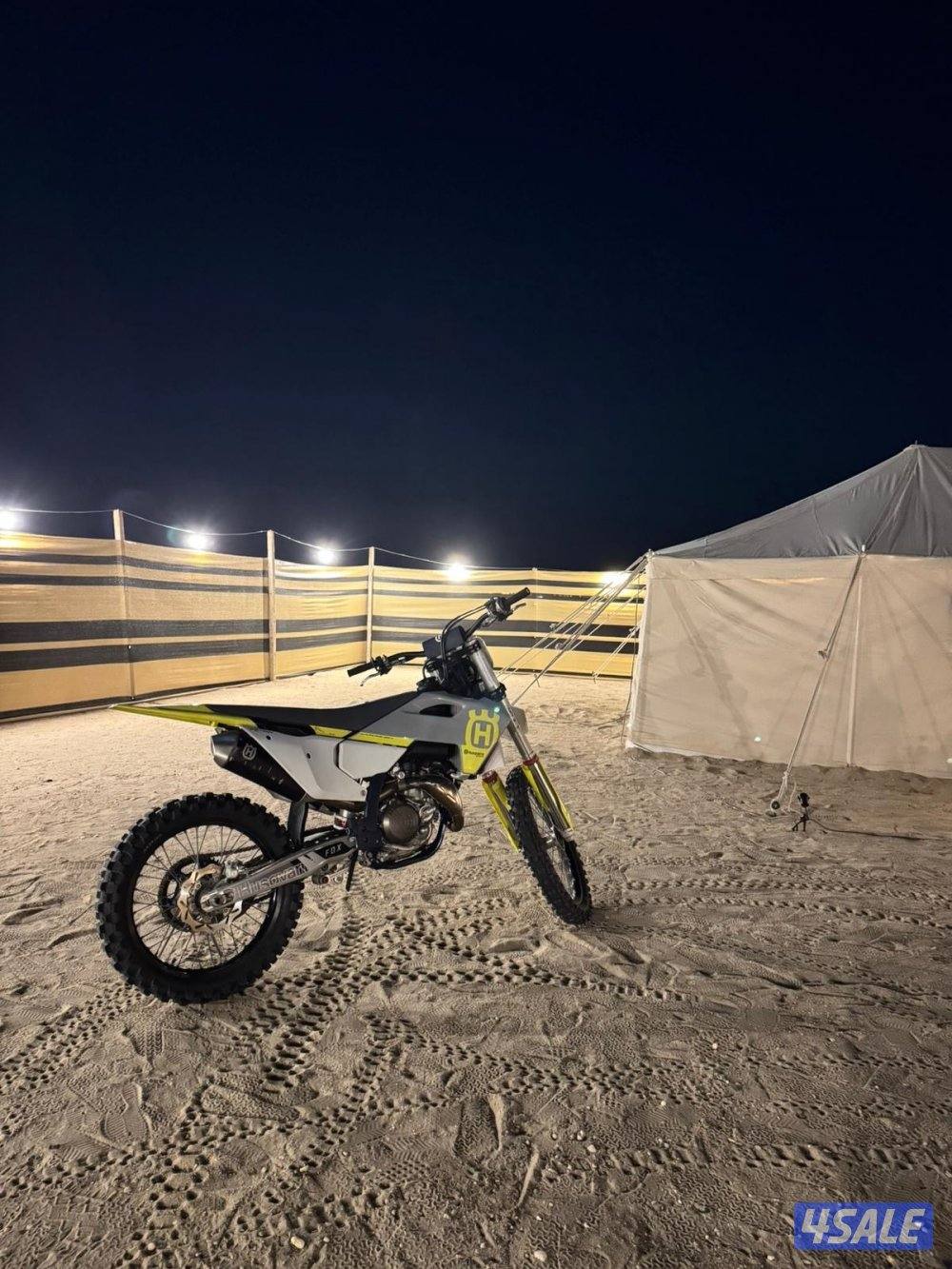 للبيع سيكل هسكفارنا موديل 2023 حجم 450 ماشي 100 ساعه  السعر 23001