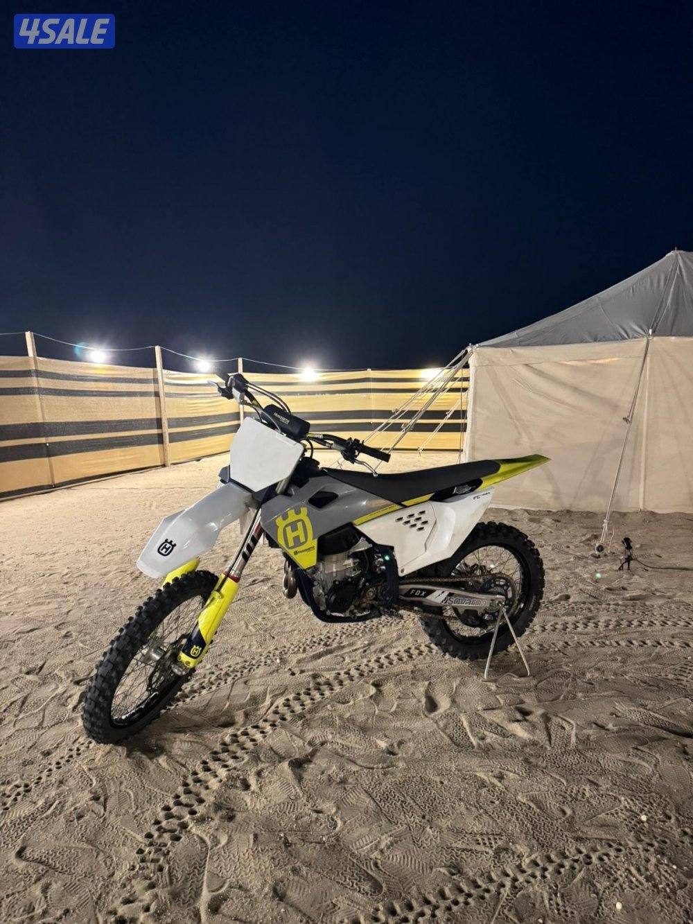 للبيع سيكل هسكفارنا موديل 2023 حجم 450 ماشي 100 ساعه  السعر 23002