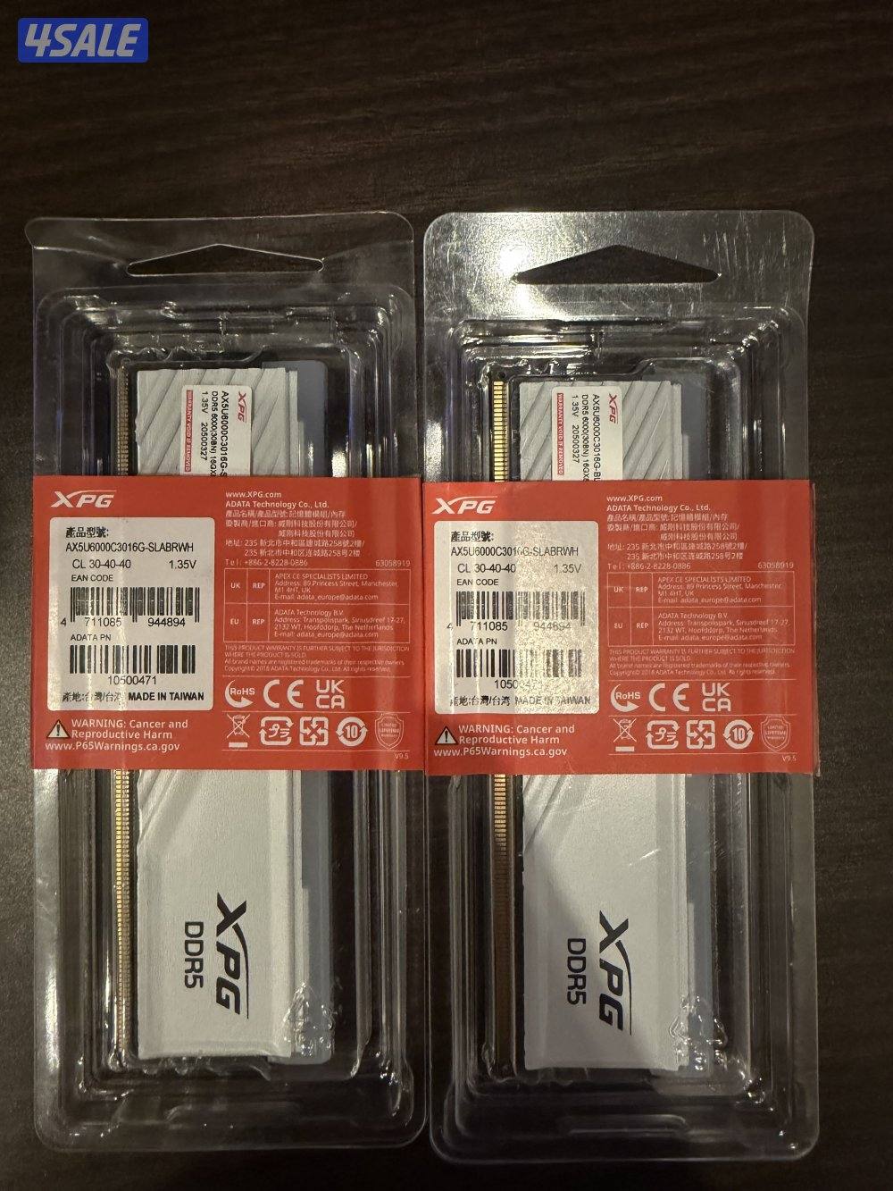 xpg lancer ddr5 rgb 6000mhz 32GB ram  رامات اكس بي جي0