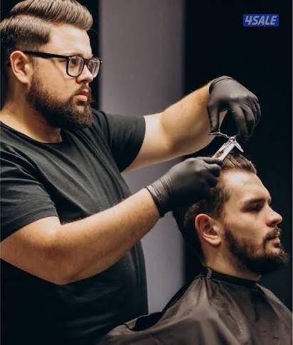 مطلوب حلاقين رجالي للعمل بنظام النسبة او لضمان كرسي6