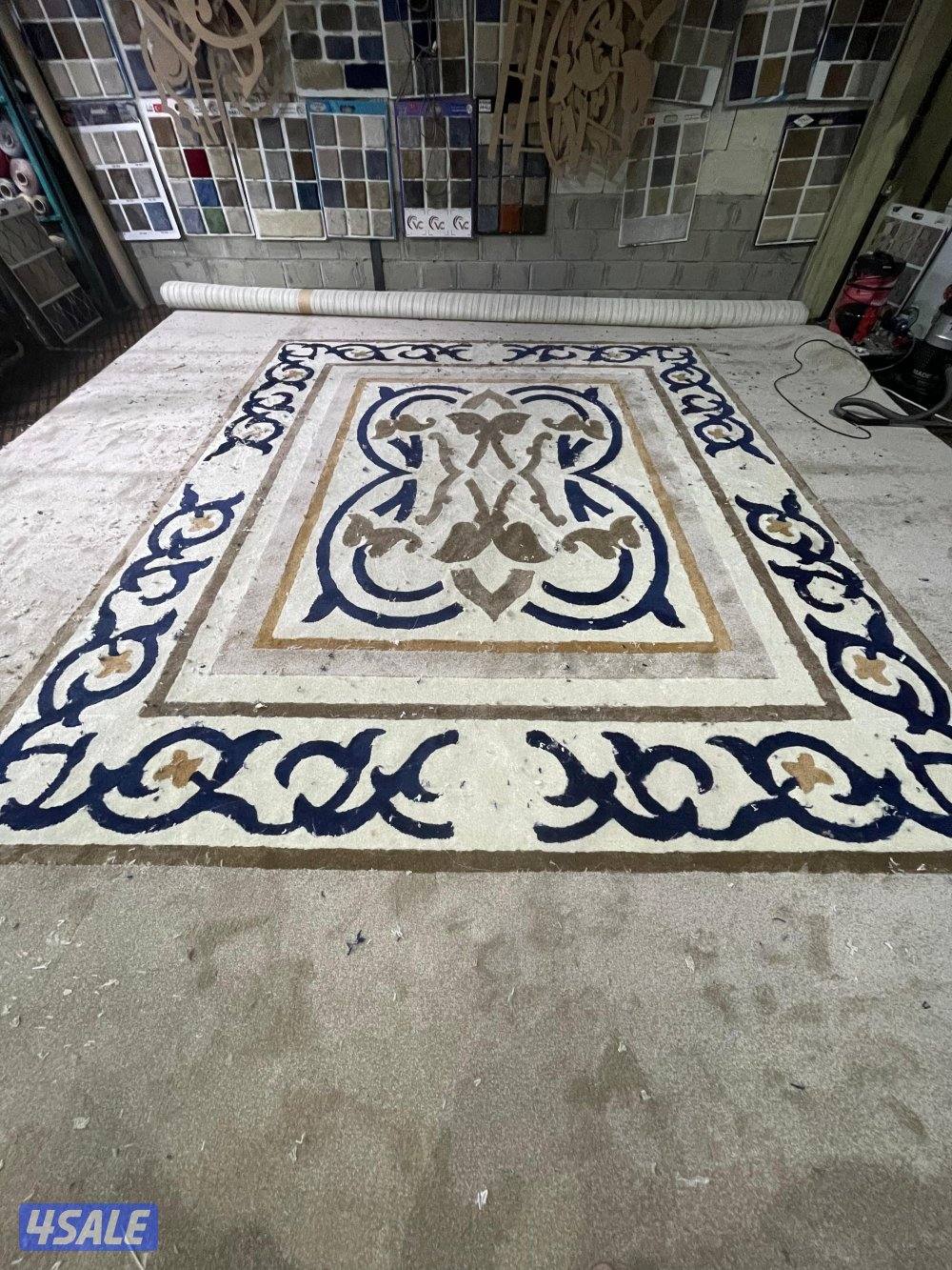 سجادحفريدوي سجاد تركي للبيع مساند ضهر تنزيلات 30%6