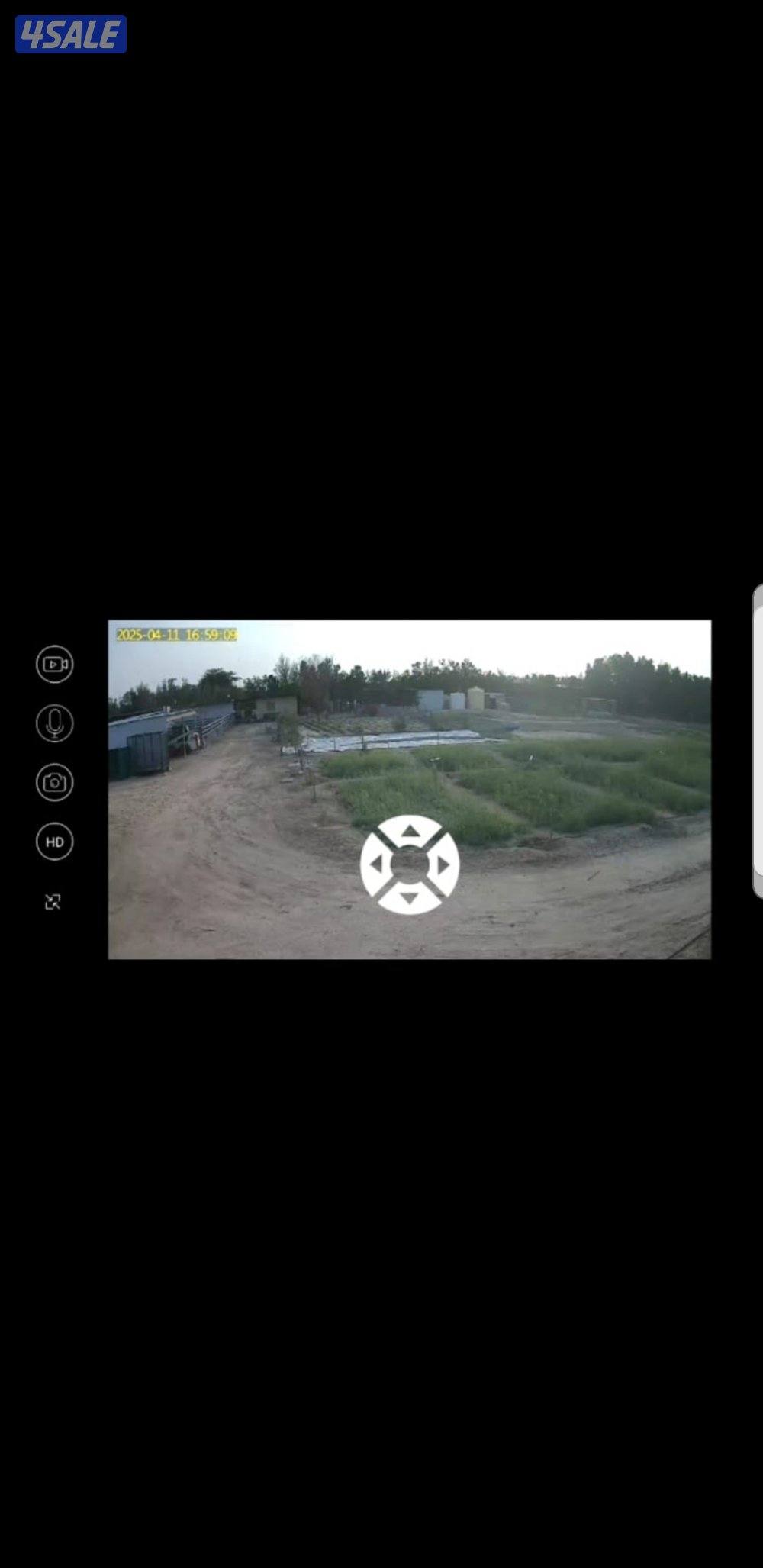 كاميرا طاقه شمسيه متحركه بجميع الاتجاهات صوت وصوره سبيكرمايك2