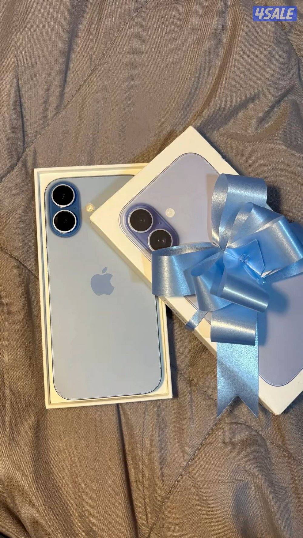 Iphone 17 mist blue ايفون ١٧ العادي ٢٥٦ ازرق فاتح1