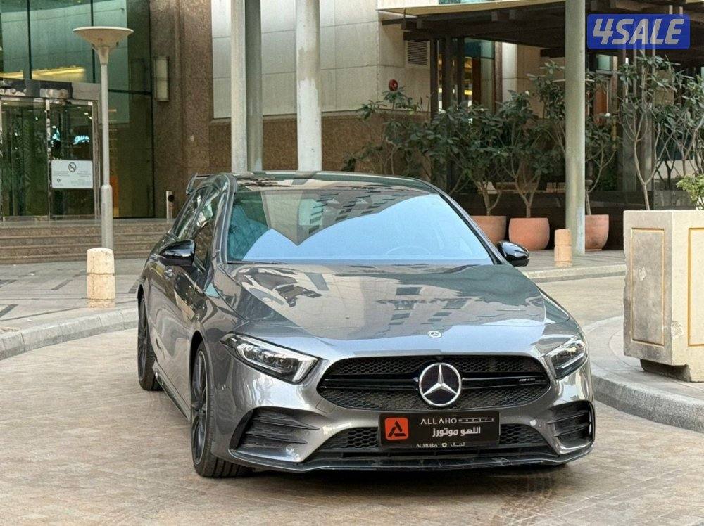 مرسيدسA35 AMG نايت بكج موديل2022 عداد63الف سيرفس منتظم تحت الكفاله1