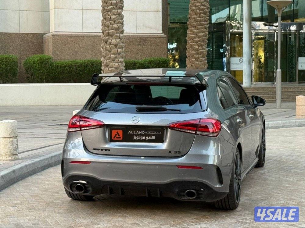 مرسيدسA35 AMG نايت بكج موديل2022 عداد63الف سيرفس منتظم تحت الكفاله3