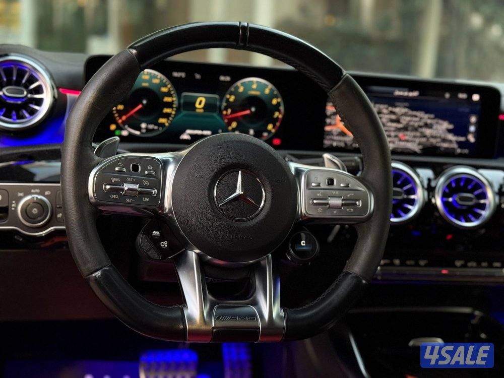 مرسيدسA35 AMG نايت بكج موديل2022 عداد63الف سيرفس منتظم تحت الكفاله4