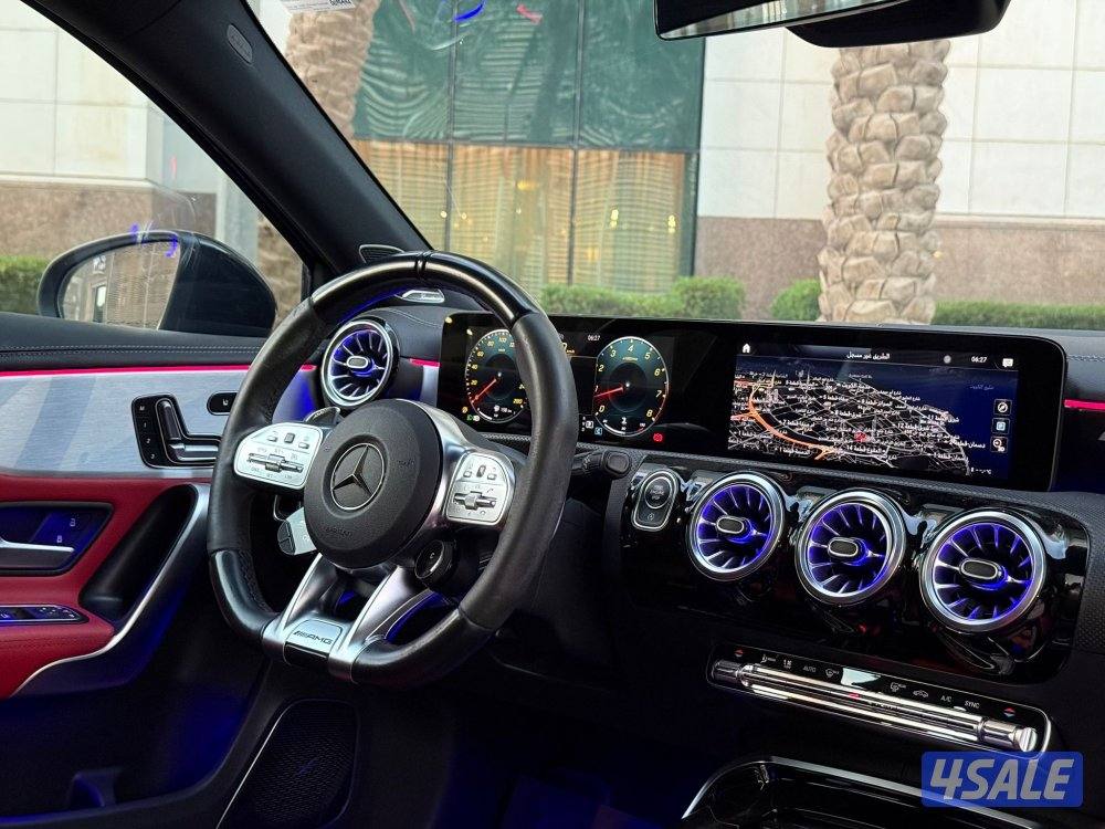 مرسيدسA35 AMG نايت بكج موديل2022 عداد63الف سيرفس منتظم تحت الكفاله5