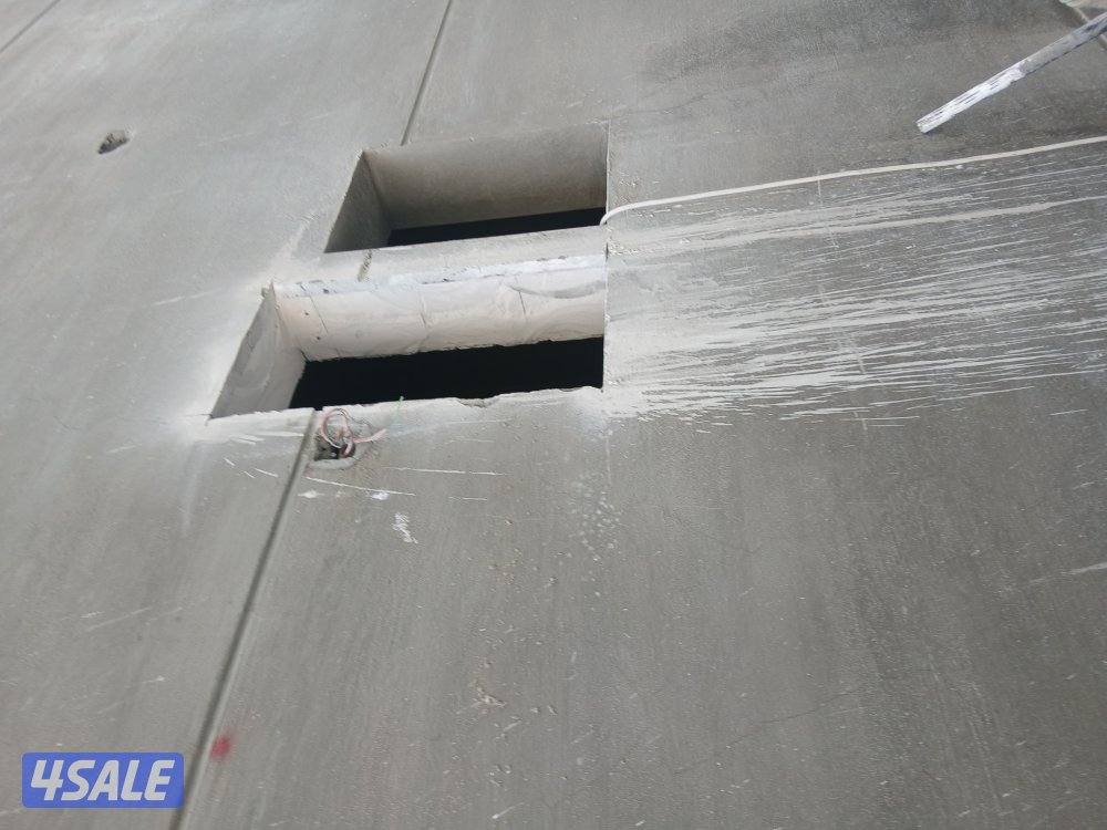 ###قص خرسانه باليزر وقص الابواب وعمل فتحا ت وعمل فتحا ت المصعد2