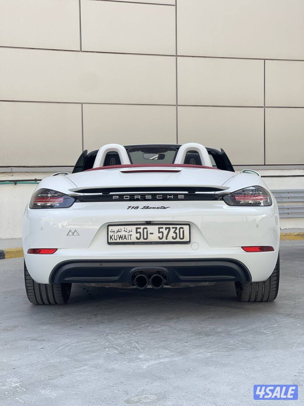 للبيع بورش بوكستر موديل 2018 صبغ الوكالة6