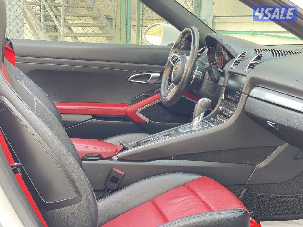 للبيع بورش بوكستر موديل 2018 صبغ الوكالة10