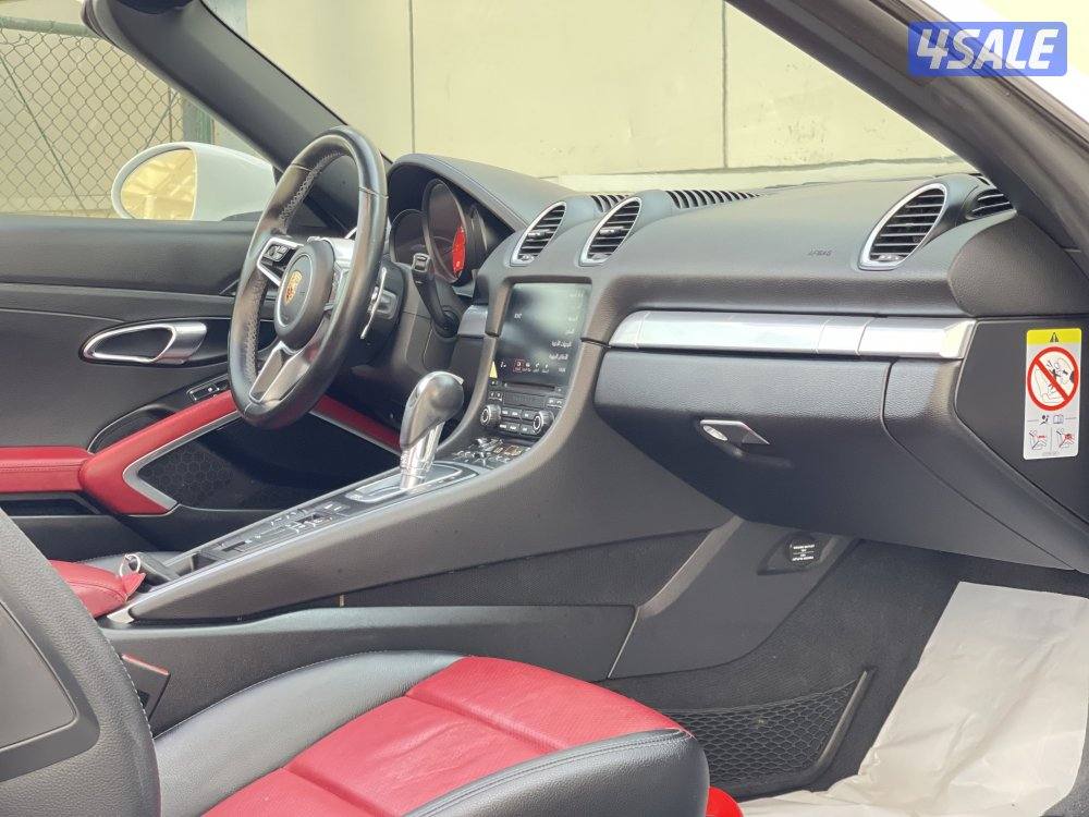 للبيع بورش بوكستر موديل 2018 صبغ الوكالة13