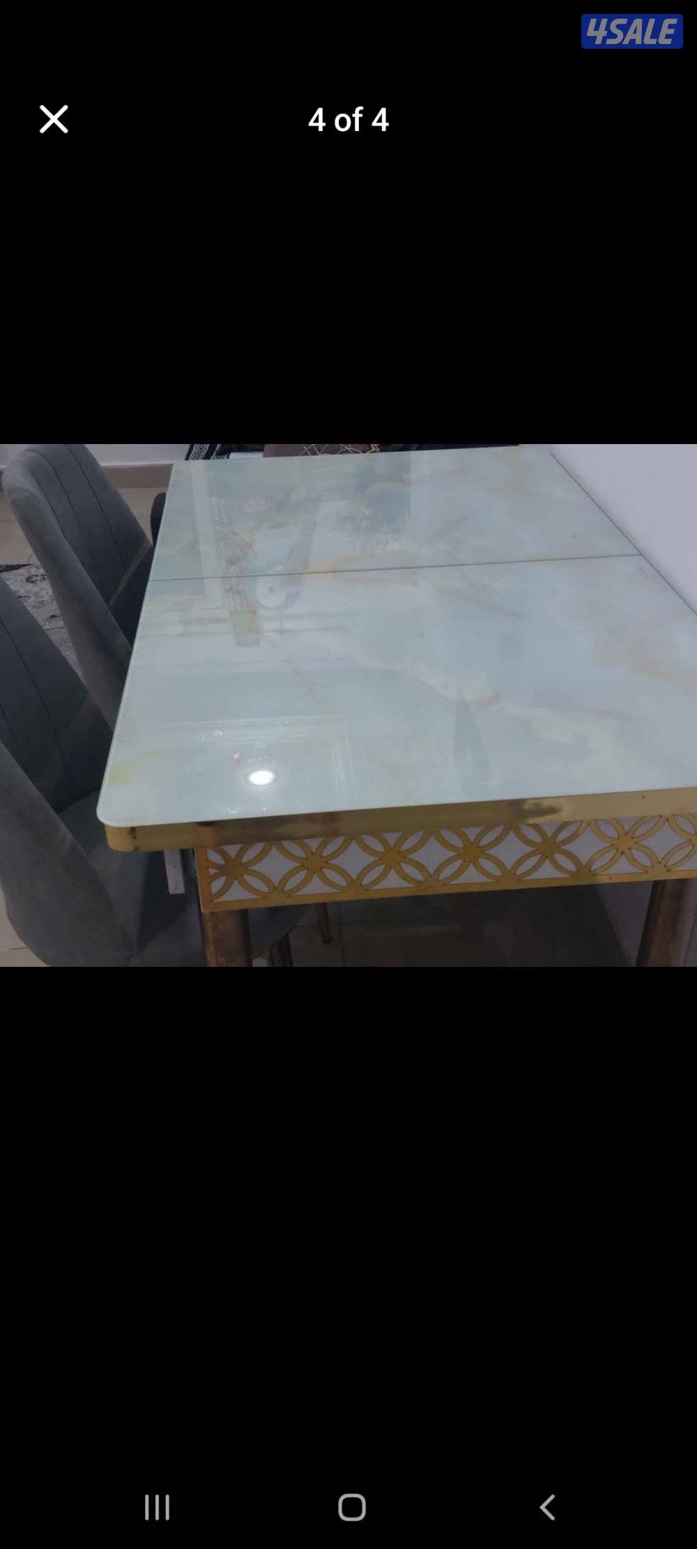 dining table with 2 chair0