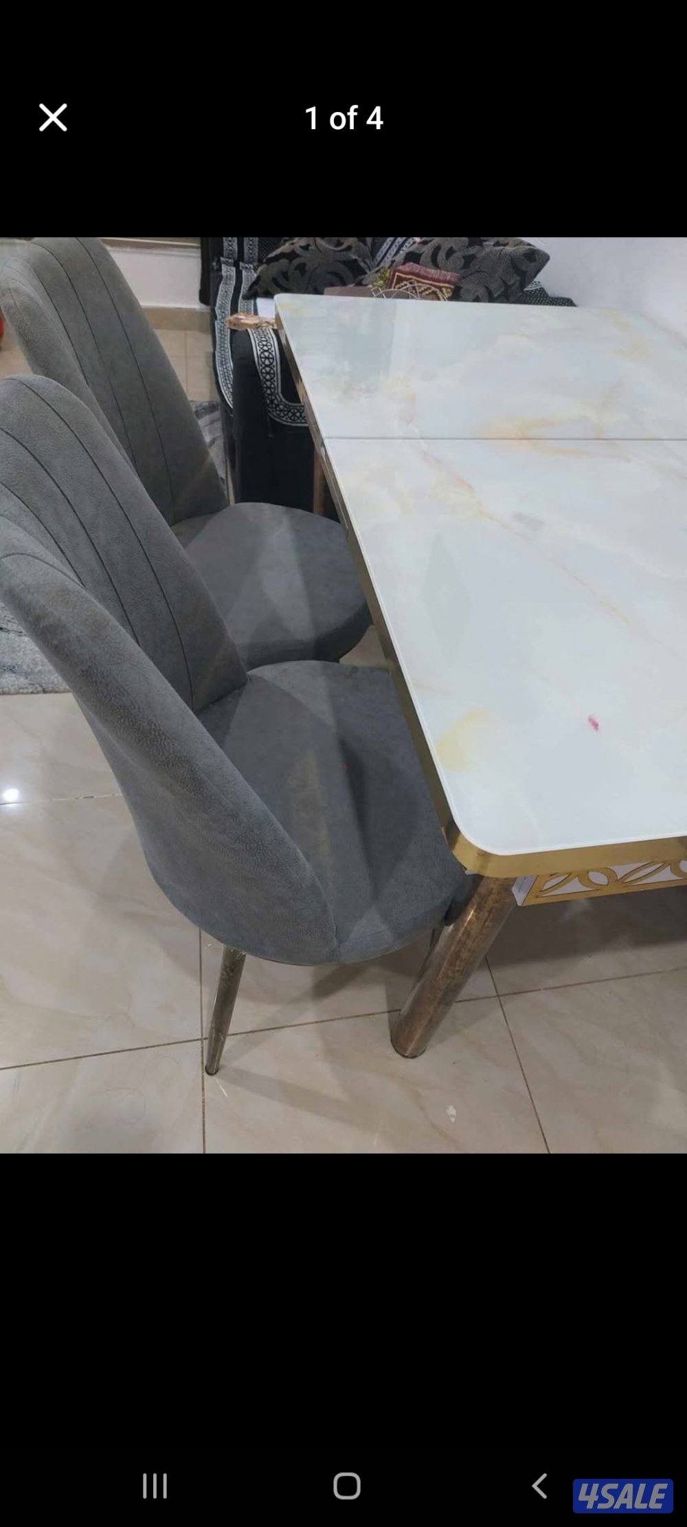 dining table with 2 chair2